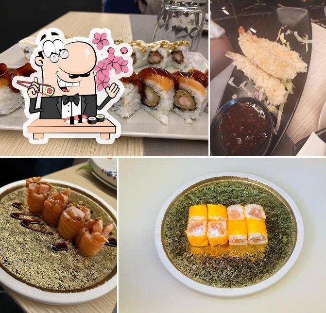 Ordina le varie opzioni di sushi