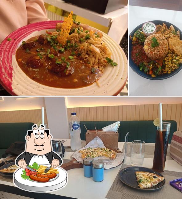 Among various things one can find food and interior at ZOCA Diner