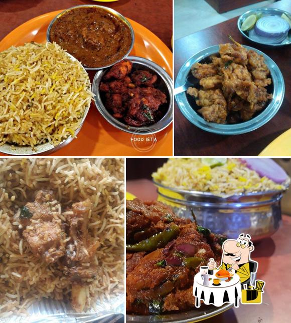 Meals at Hyderabadi Biryani House, Mysuru