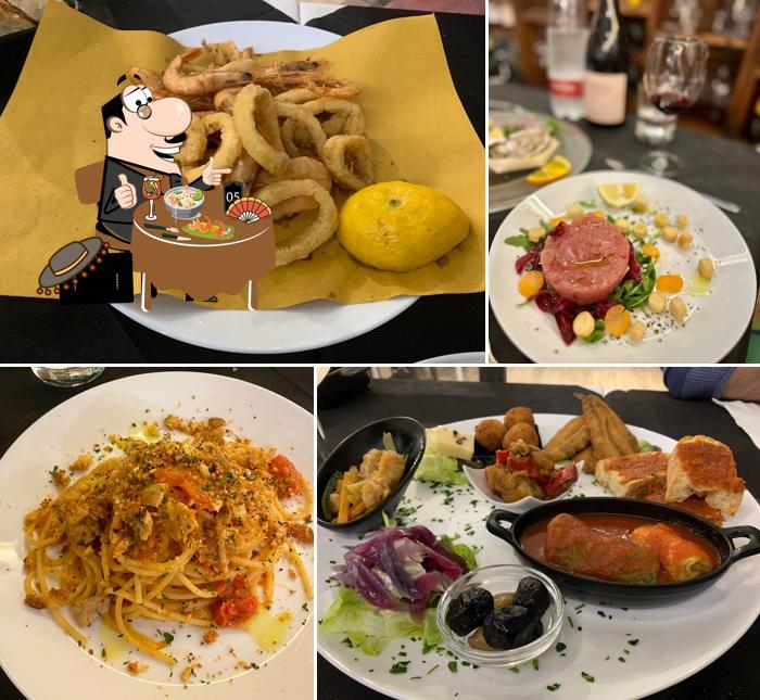 Platti al Trattoria La Pigna