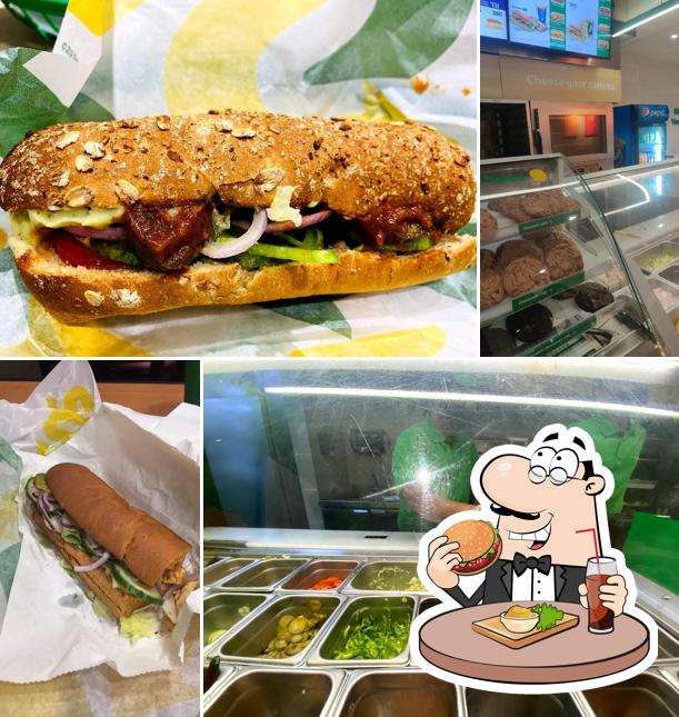 Get a burger at Subway Shankar Road