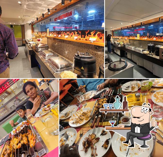 Check out how AB's - Absolute Barbecues Electronic City, Bangalore looks inside