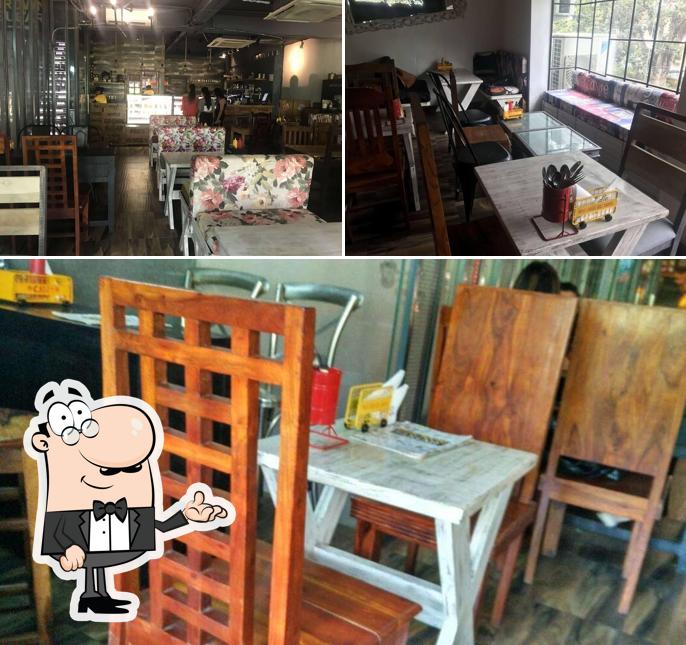 Take a seat at one of the tables at Brown Sugar