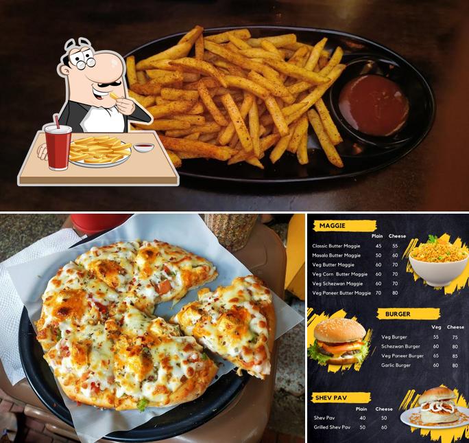 French fries at Cafe Crush
