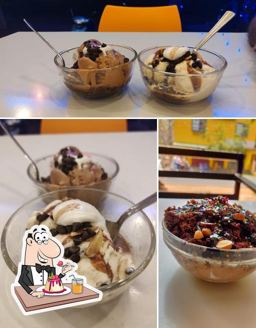 LASSI CASTLE serves a range of desserts