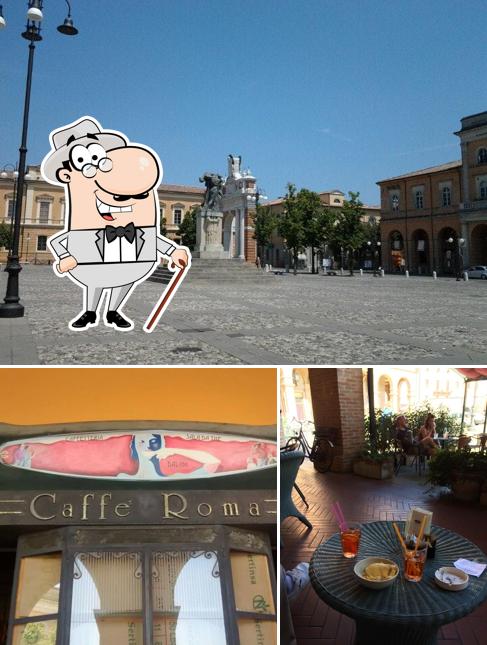 Gli esterni di Caffe Roma