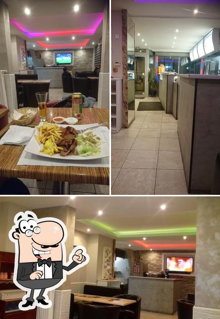 L'intérieur de Chez Mario