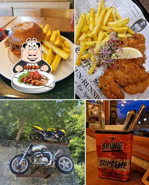 Panino con maiale stirato al Chicken Run Restaurant