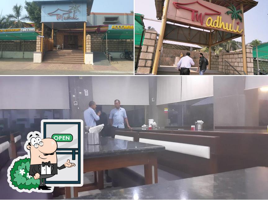 The picture of Hotel Madhuli’s exterior and interior