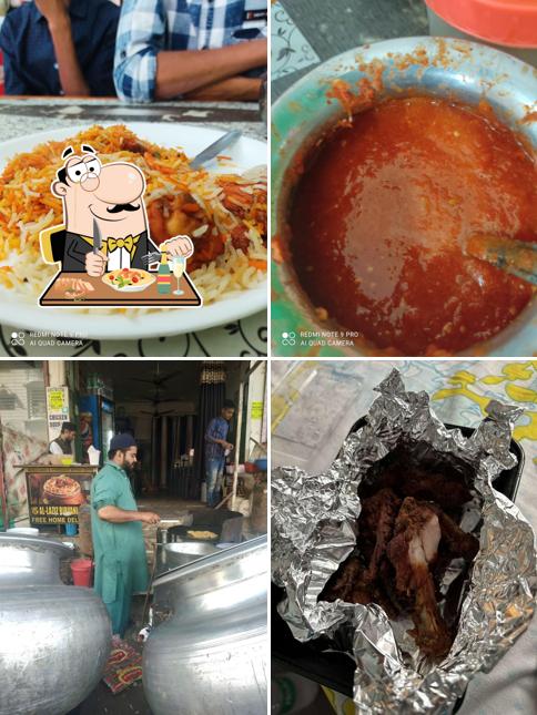 Food at Lazeez Biryani House