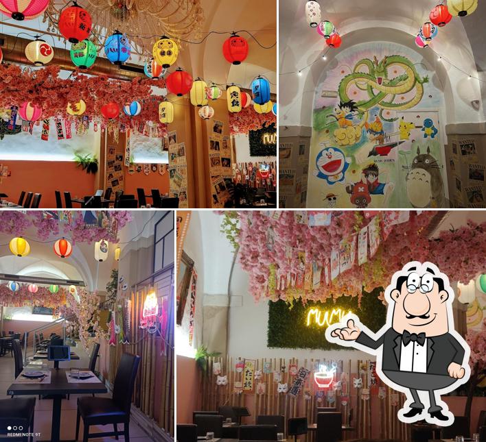 Dai un'occhiata agli interni di MUMU RAMEN