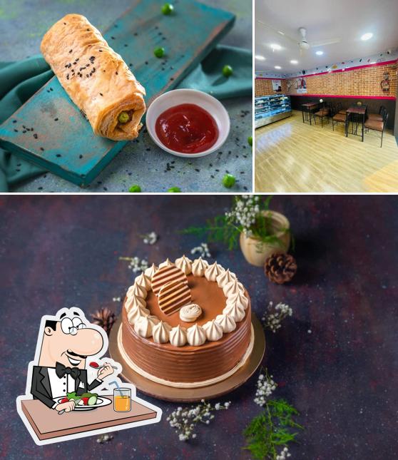 Among various things one can find food and interior at Monginis