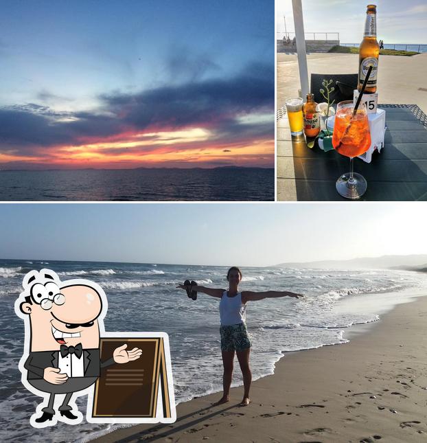 Questa è la immagine che mostra la esterno e alcol di Nord Ovest Beach & Lounge Bar