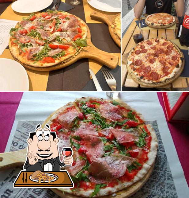 Prova una pizza a Pizzeria L'acquolina