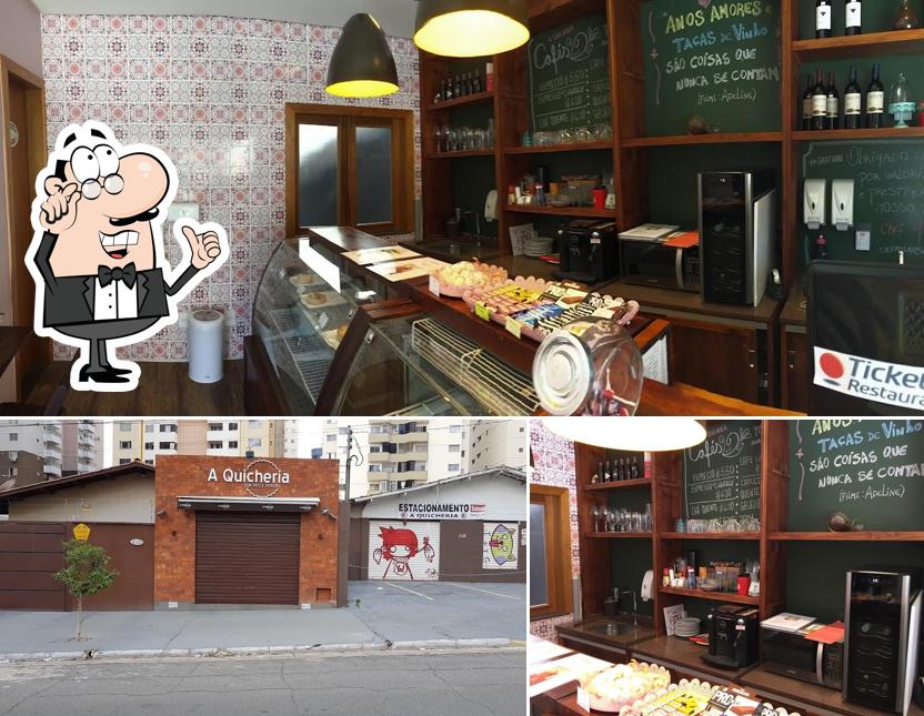 O interior do A Quicheria