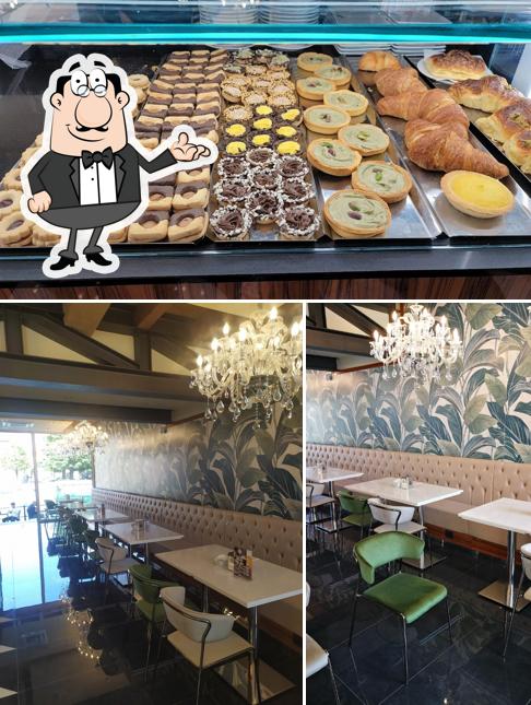 Questa è la foto che presenta la interni e cibo di C. House cafè
