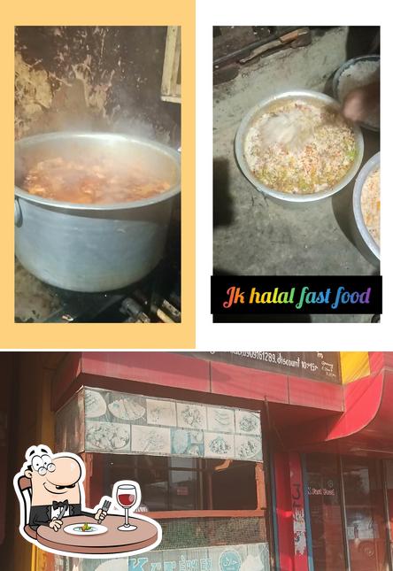 Take a look at the image displaying food and exterior at Biryani Center HALAL FAST Food