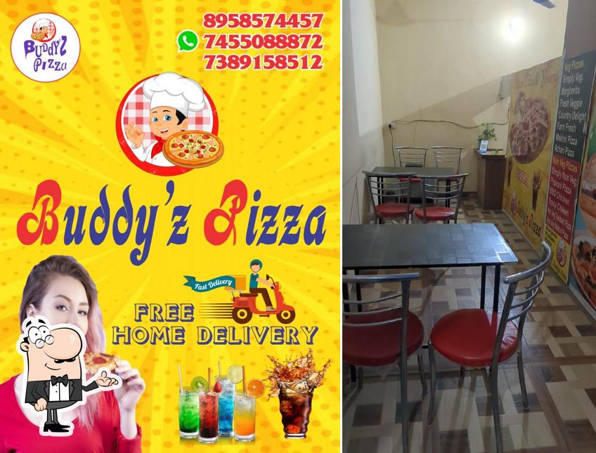 Check out how Buddy'z pizza looks inside