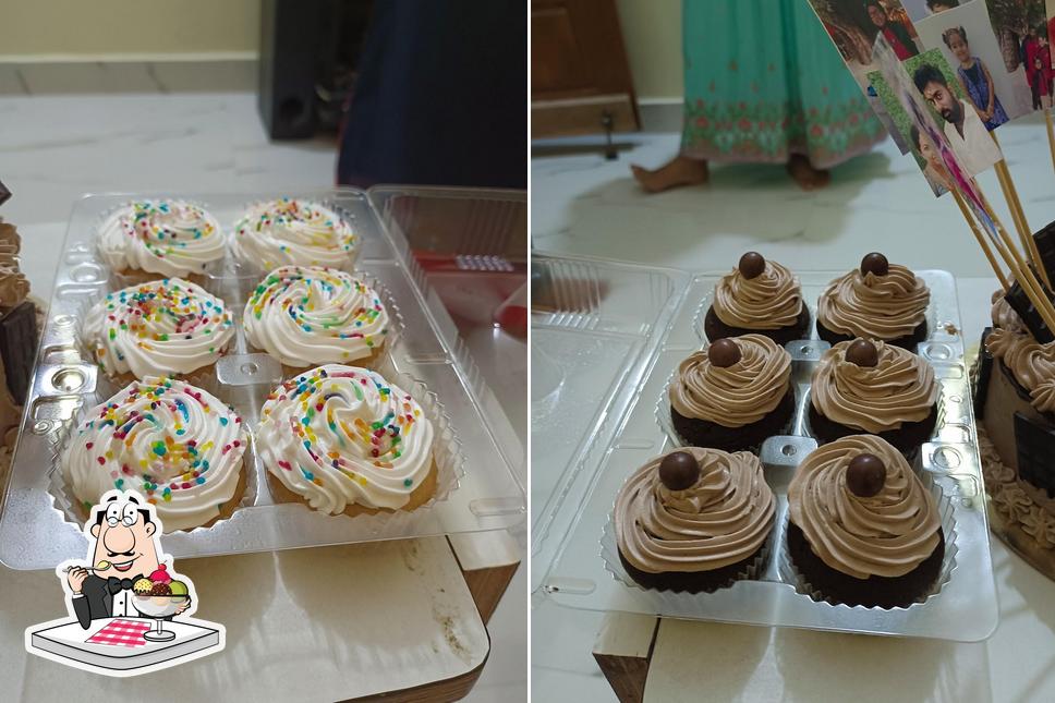 MS Cakio serves a selection of sweet dishes