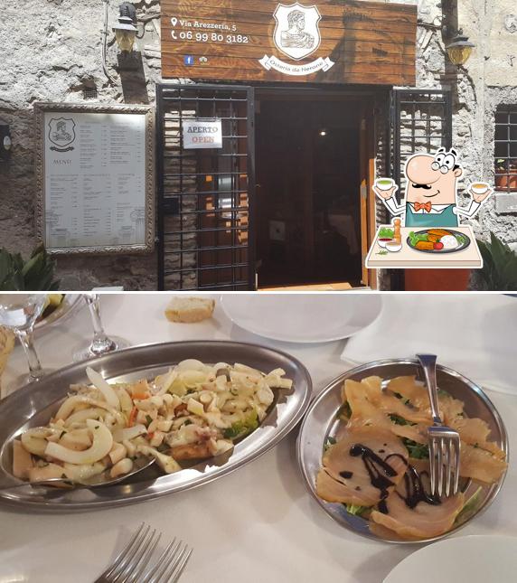 Platti al Osteria da Nerone