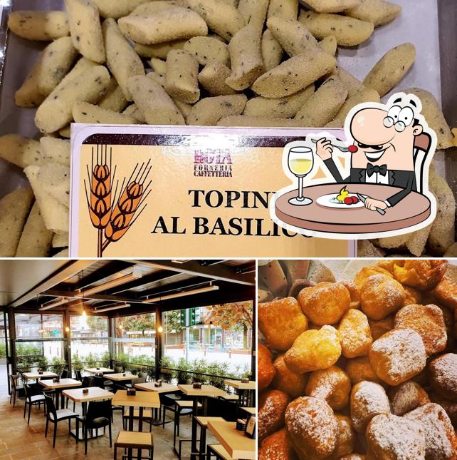 Questa è la foto che mostra la cibo e interni di Panificio Rota