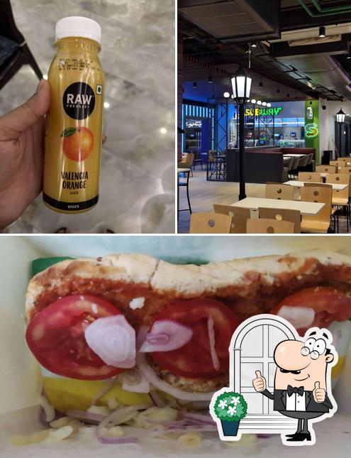 The exterior of Subway Gulshan Mall