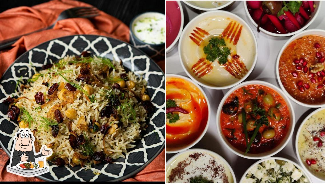 Food at The Organic Oil Kitchen Meditrerranean and Europian cuisine