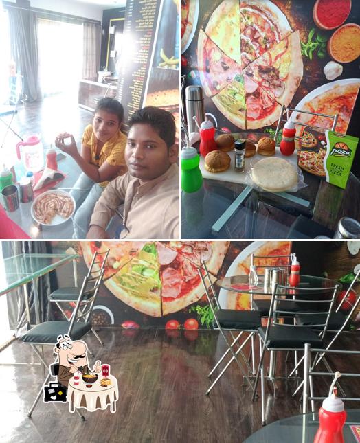 The photo of food and interior at Tasty villa and pizza House