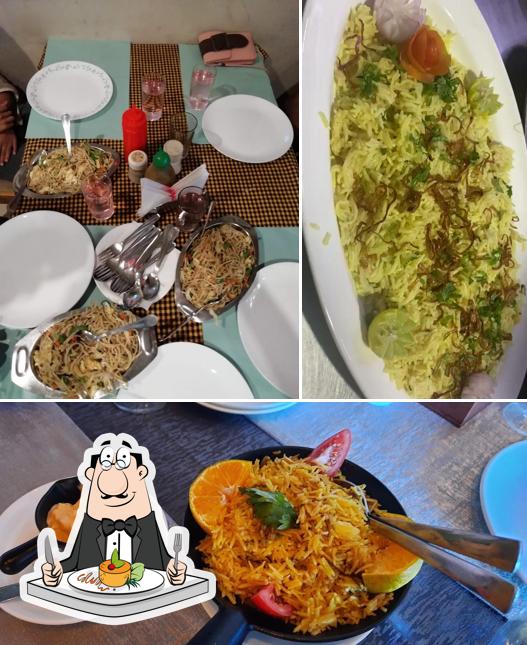 Food at The cork bar