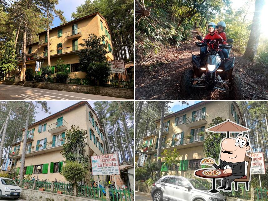 Guarda gli esterni di Ristorante La Pineta Monteluco