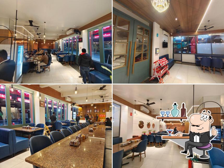 The interior of Shree khodiyar kathiyawadi dhaba