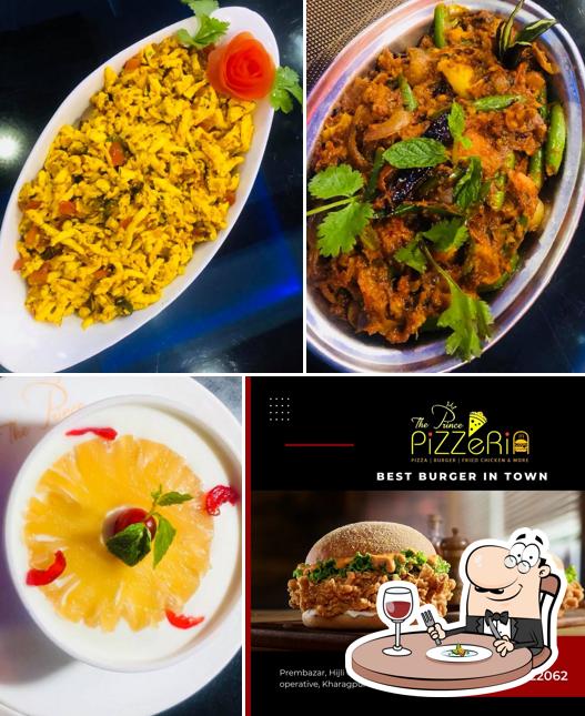 Meals at The Prince Restaurant