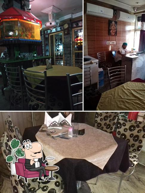 The interior of Utsav Restaurant