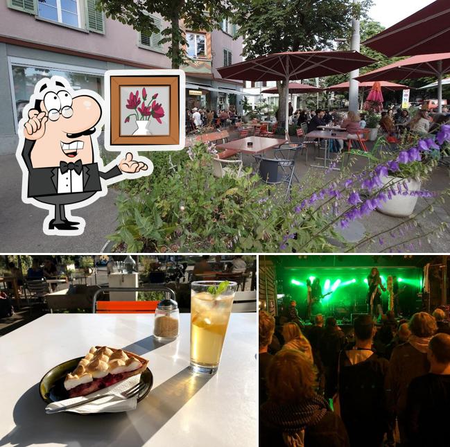 Siediti a un tavolo di Café du Bonheur