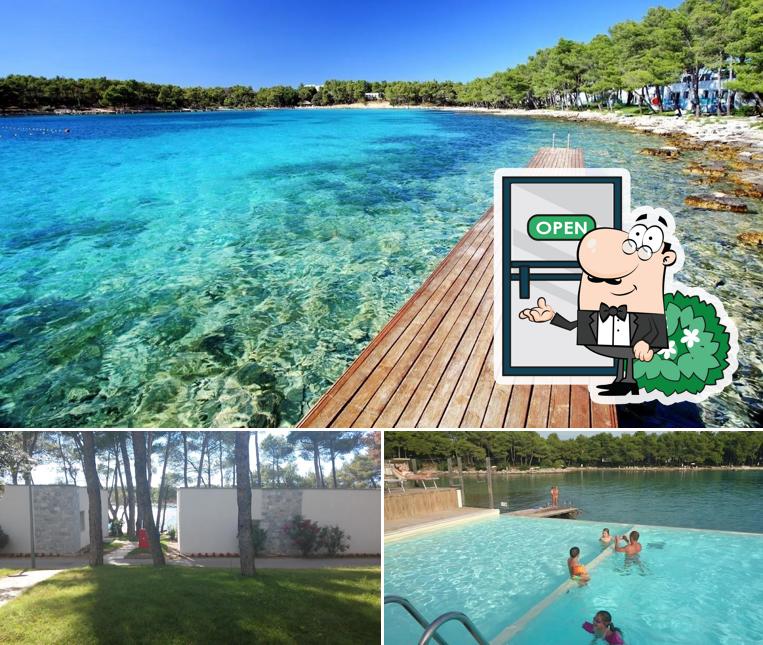 Gli esterni di Crvena Luka Hotel & Resort