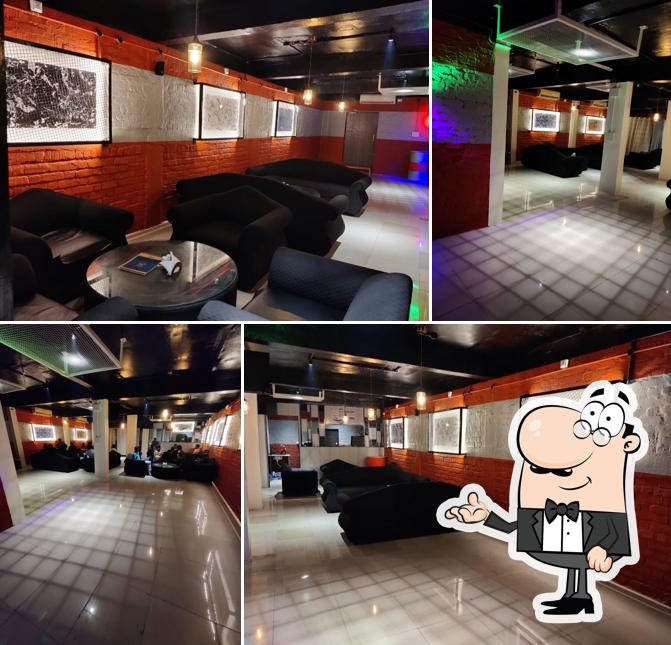 The interior of Daman Bliss Restaurant