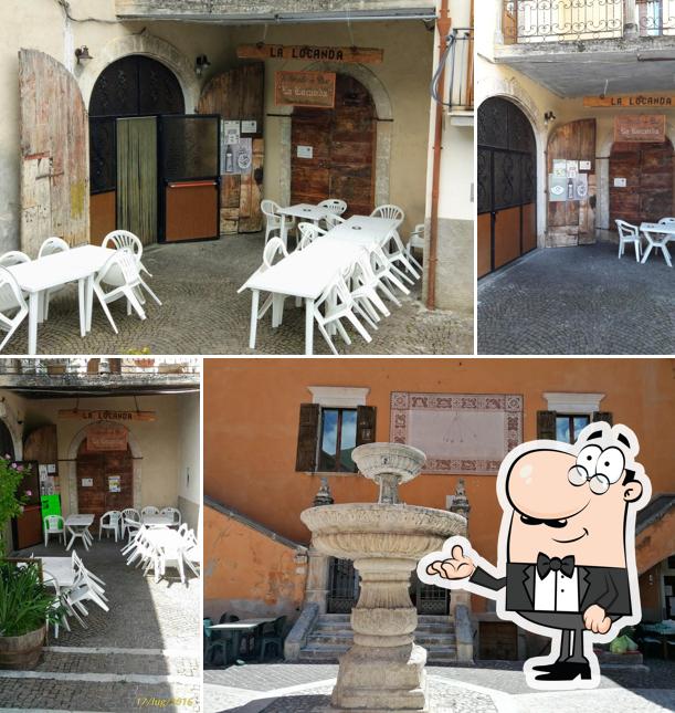 Gli interni di La Locanda