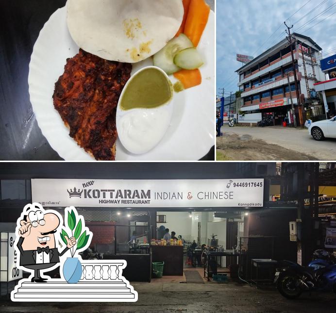 You can get some fresh air at the outside area of New Kottaram Highway Restaurant