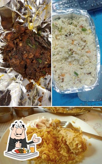 Food at Ponnusamy Hotel