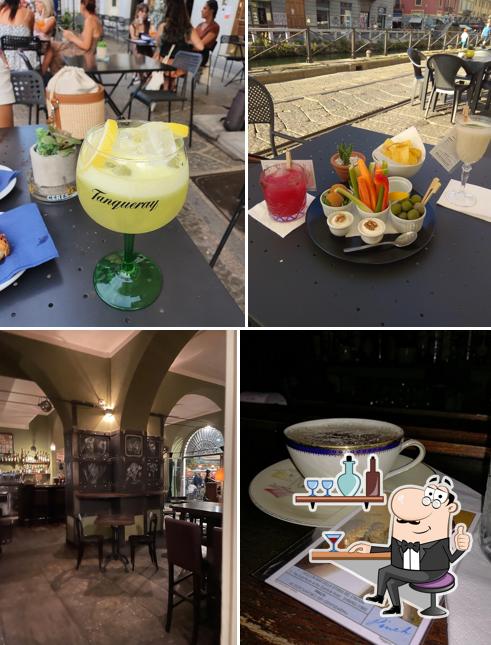 Gli interni di Pinch Spirits & Kitchen