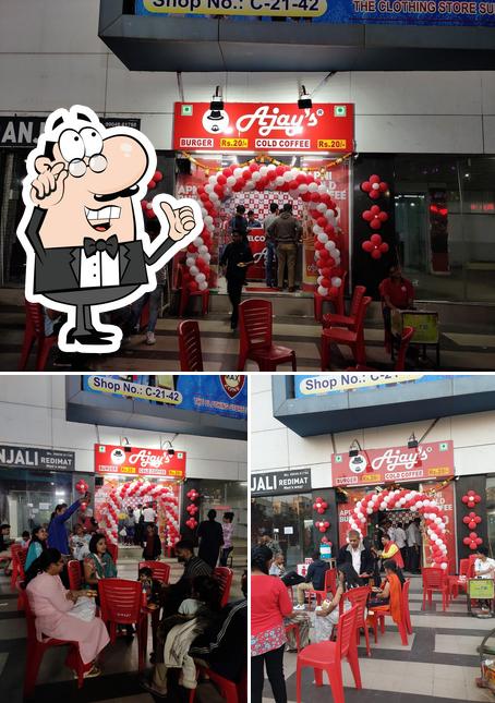The interior of Ajay's - DR World, Surat