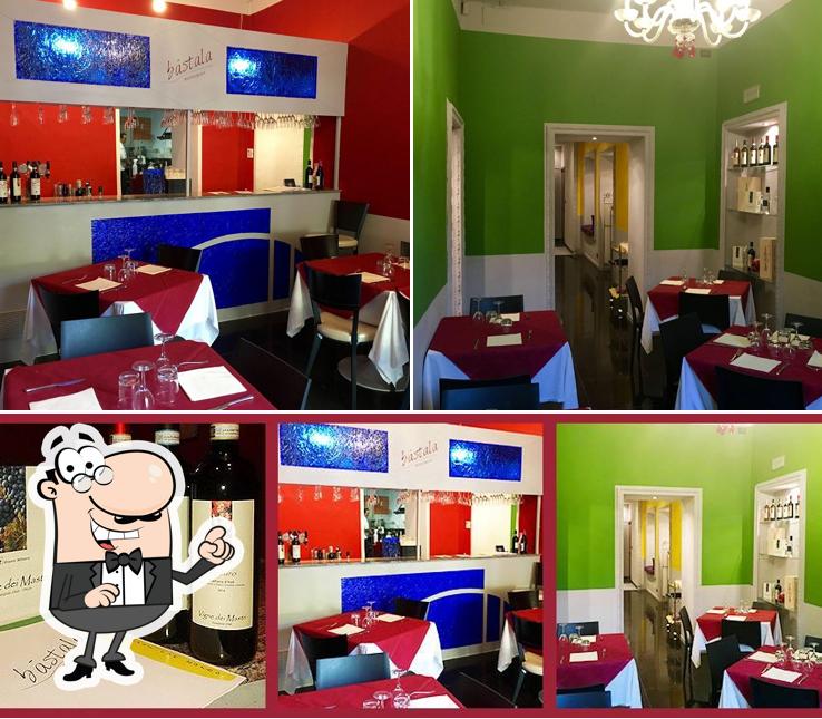 Gli interni di Bastala Ristorante