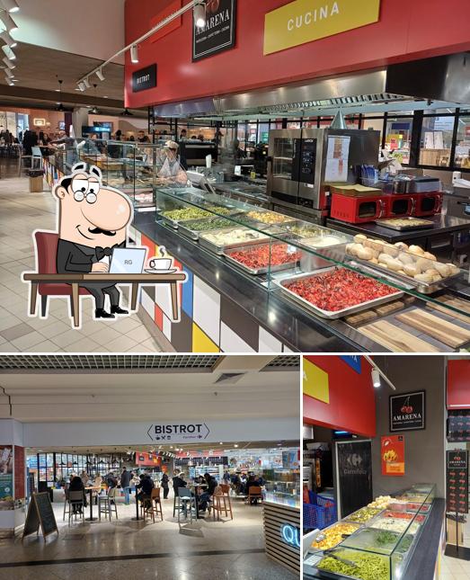 Dai un'occhiata agli interni di Bistrot Amarena