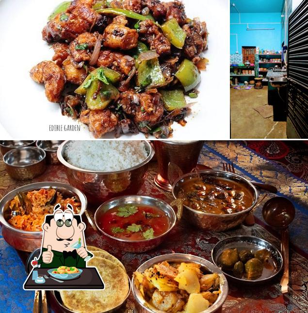 The image of food and interior at Chowdhury's kitchen