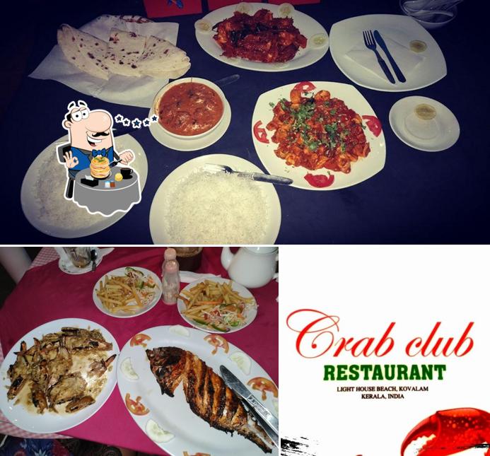 Meals at Crab Club Restaurant