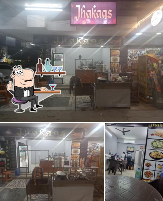 The interior of JHAKAAS FAST FOOD