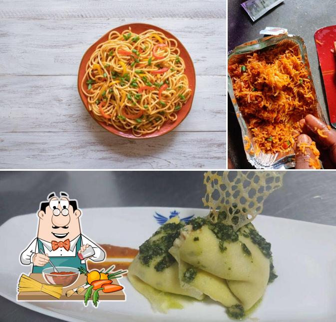 Spaghetti bolognese at Kavin Fish