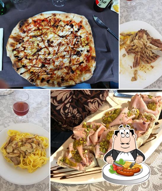 Platti al La Taverna del Gatto