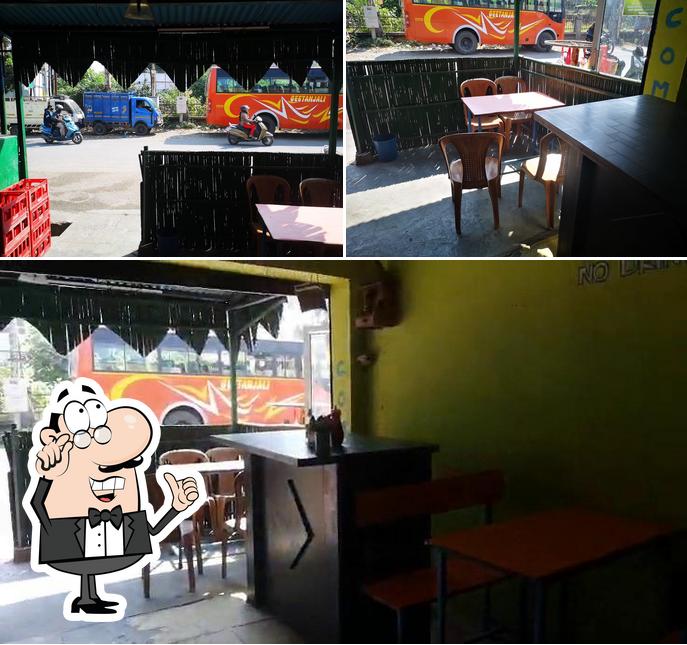 The interior of Samjhna Restaurant