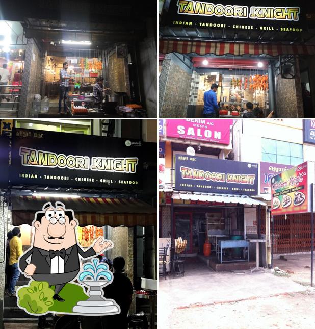 Among different things one can find exterior and interior at TANDOORI KNIGHT